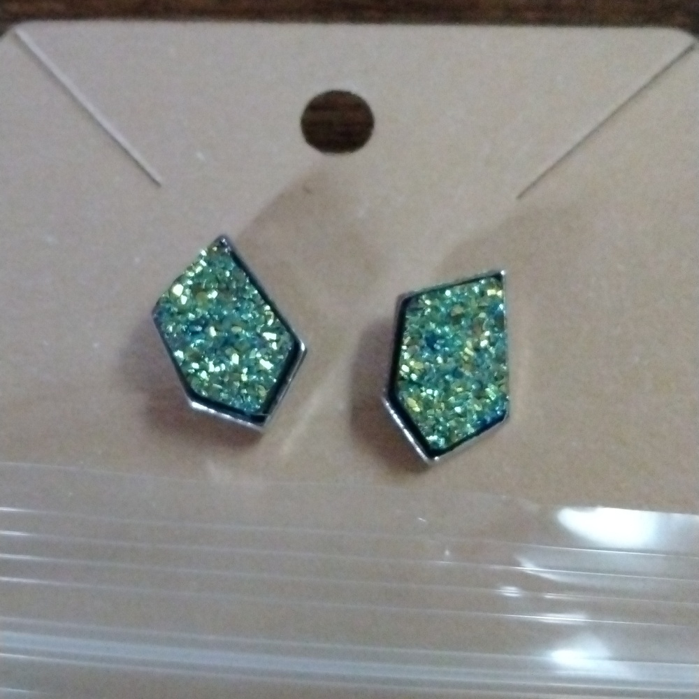 Iridescent Color Earrings